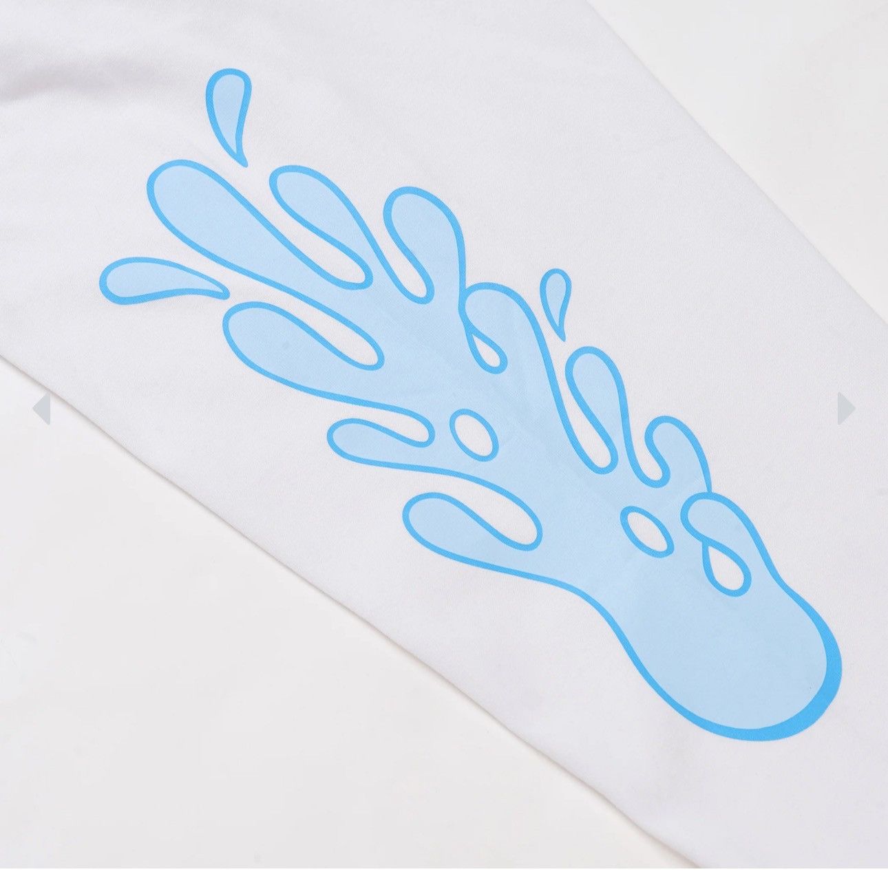 Palace world industries longsleeve white waterboy