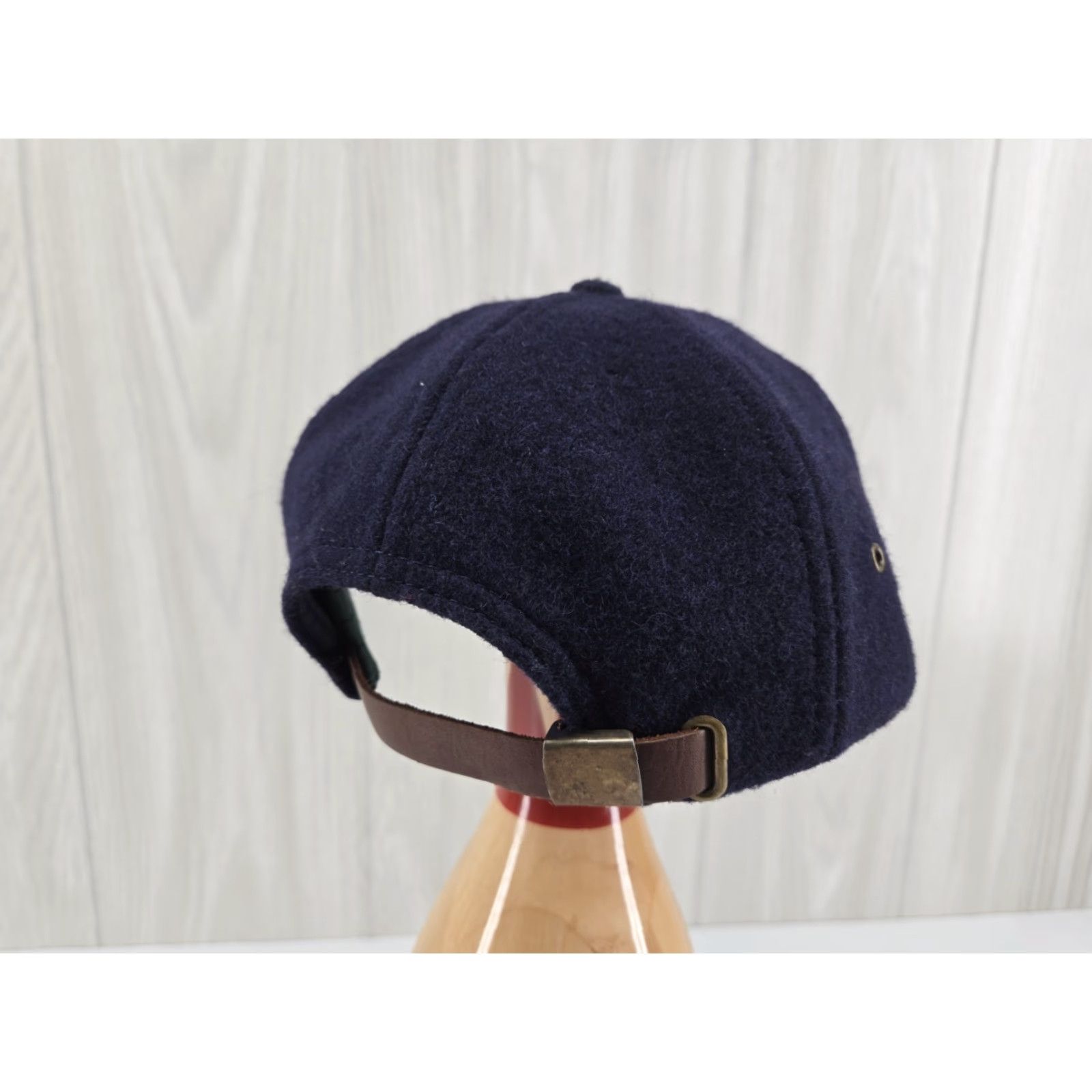 London Fog VINTAGE London Fog Baseball Cap Hat Men Adjustable Wool Blend Blue 90s Suede Solid Cap Size ONE SIZE - 6 Thumbnail
