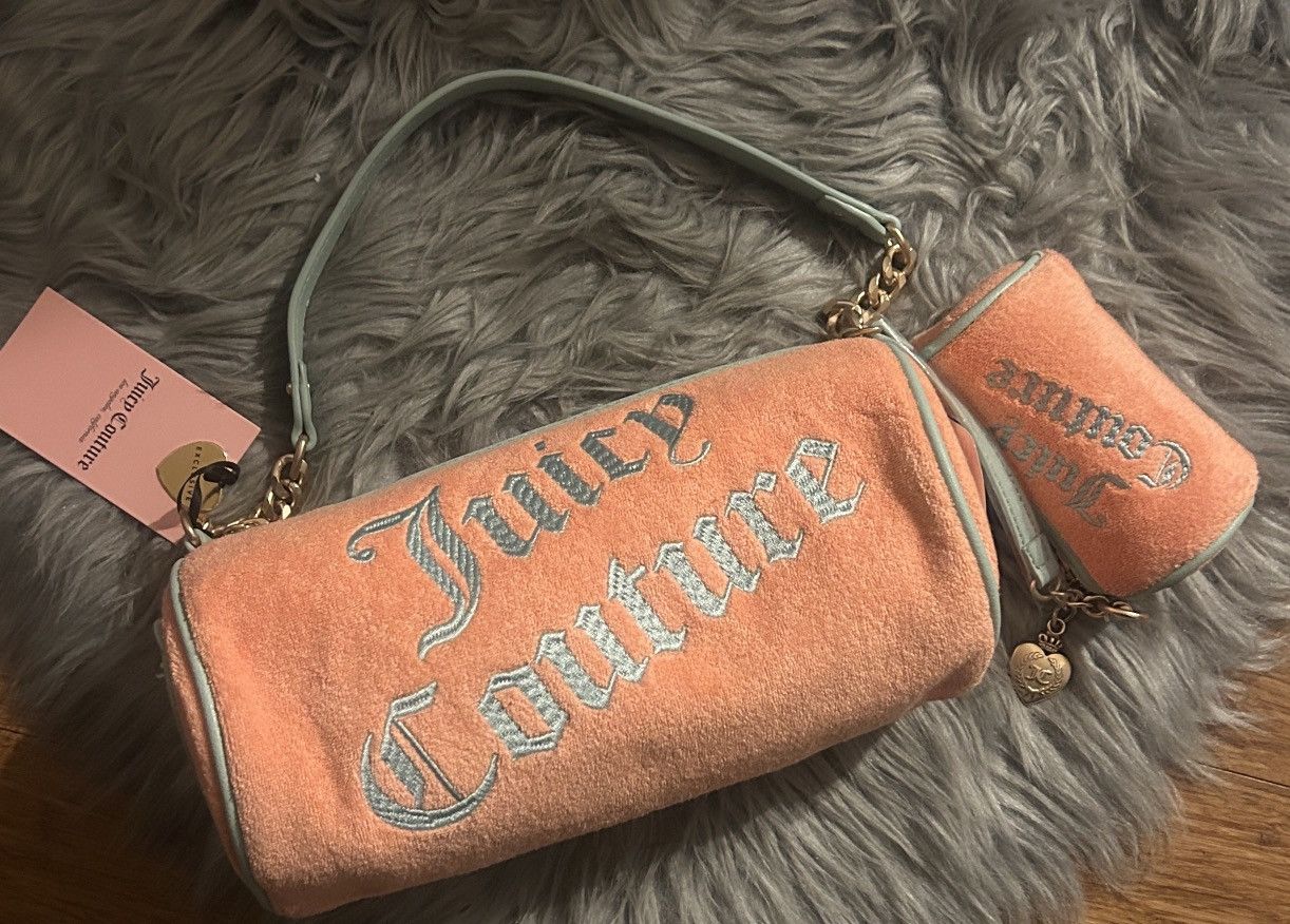 Juicy Couture Juicy Couture Choose Juicy II Barrel Bag Peach Fuzz Size ONE SIZE - 5 Thumbnail