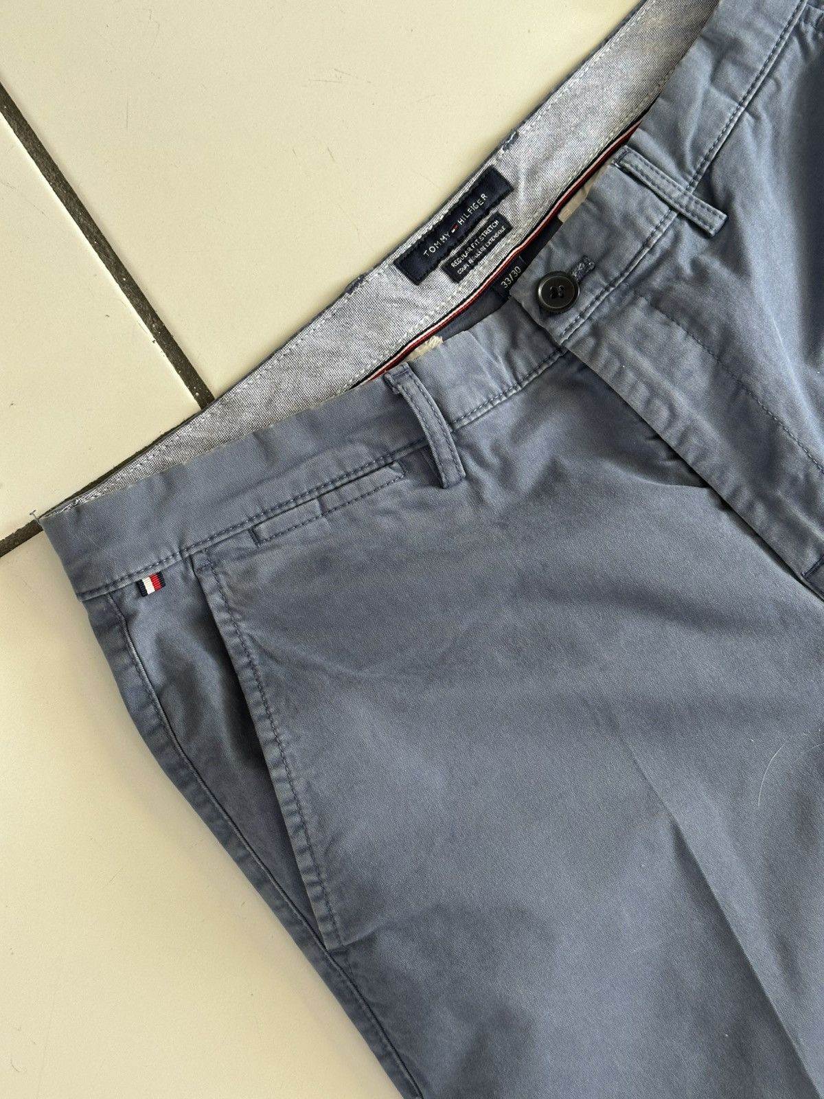 Tommy Hilfiger Tommy Hilfiger Vintage Blue Chino Pants Size US 33 - 2 Thumbnail