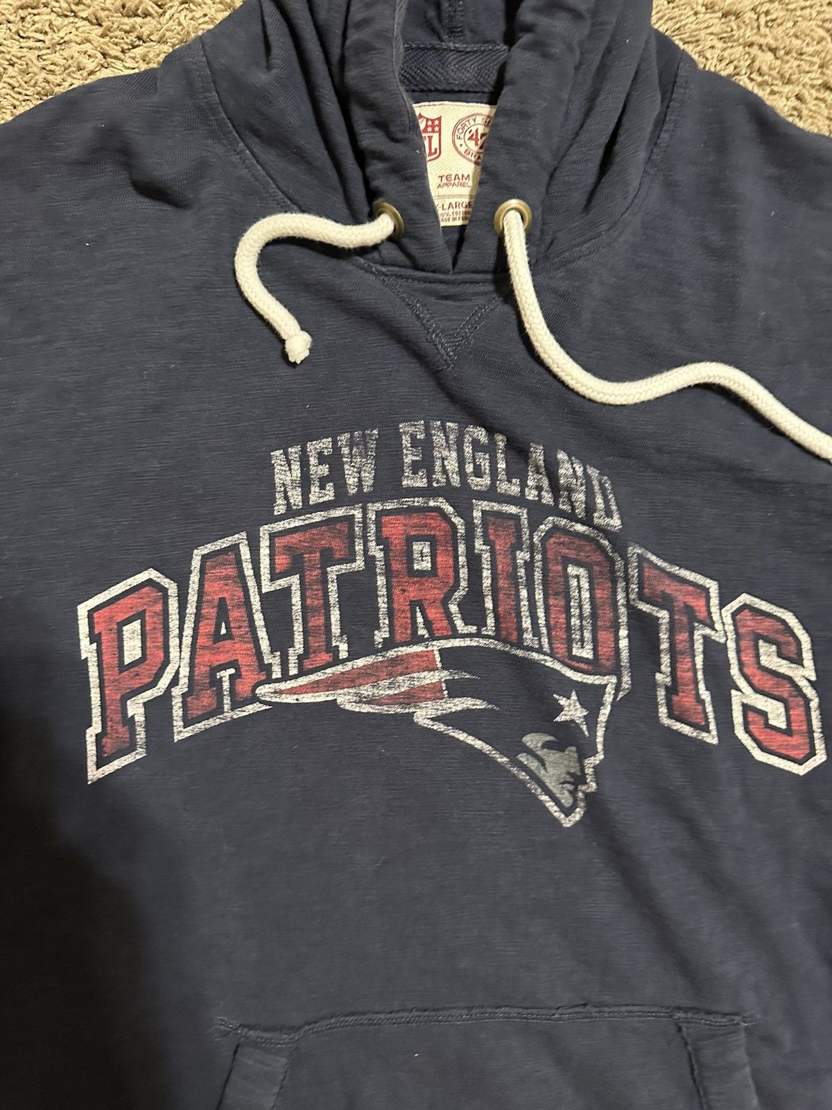NFL × Vintage Vintage NFL New England Patriots hoodie size XL Size US XL / EU 56 / 4 - 2 Thumbnail