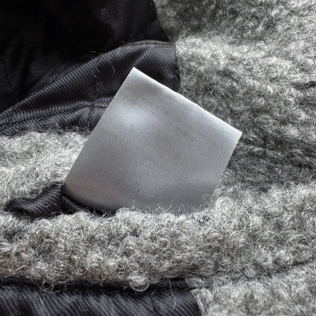 Dior Dior Homme FW2009 Gray Asymmetric Drape Collar Mohair Jacket Size US M / EU 48-50 / 2 - 13 Thumbnail