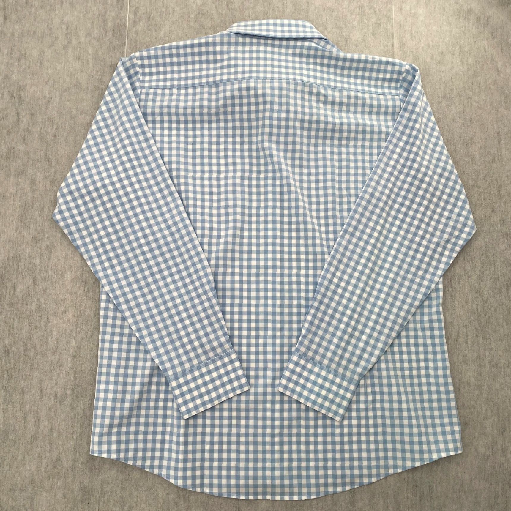 Mizzen+Main VINTAGE Mizzen+Main Shirt Men’s XL Blue Checkered Button-Up Performance Casual Size US XL / EU 56 / 4 - 2 Thumbnail