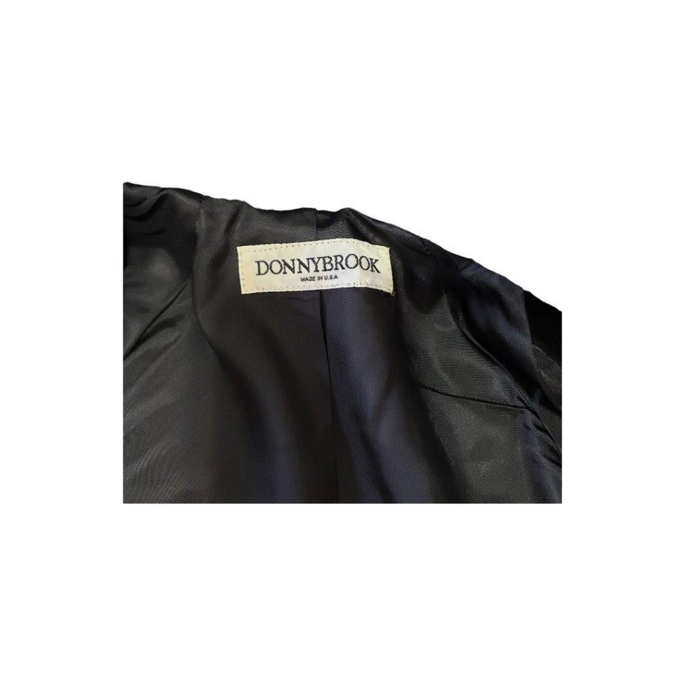 Designer Donny Brook Ladies Vintage Black Faux Fur Coat XS Size XS / US 0-2 / IT 36-38 - 8 Thumbnail
