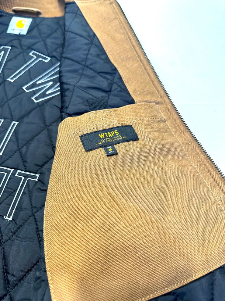 Wtaps Carhartt X WTAPS Brown Dearborn Vest Size US M / EU 48-50 / 2 - 7 Thumbnail