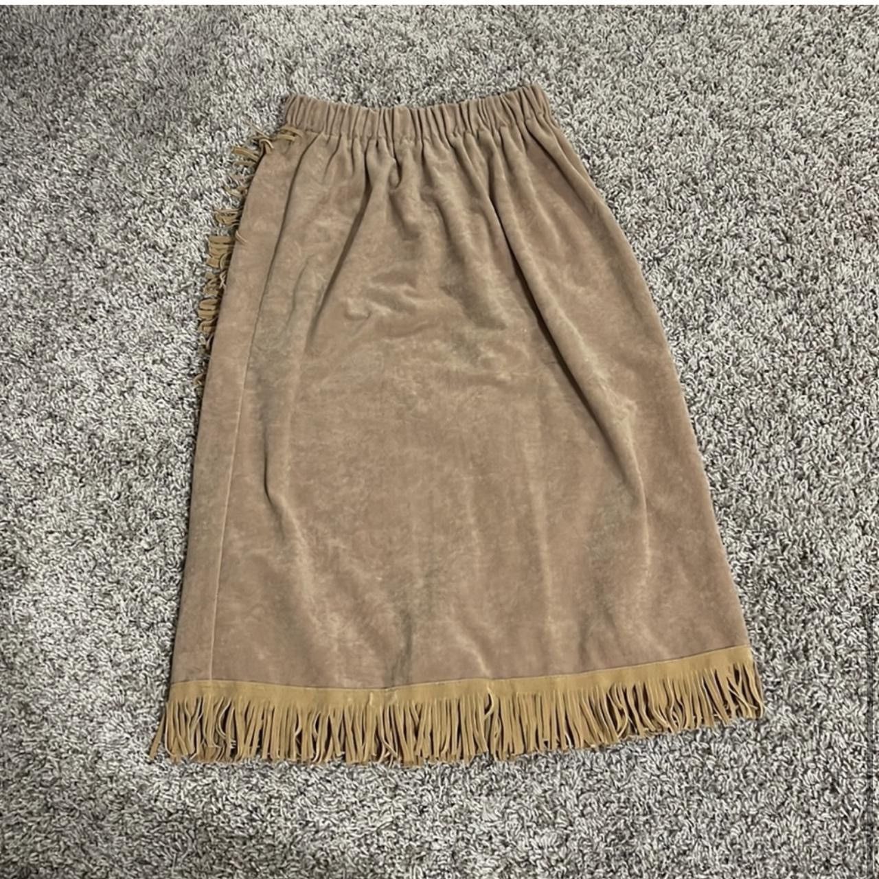 Vintage Vintage Western Skirt Size 24" / US 00 / IT 34 - 4 Thumbnail
