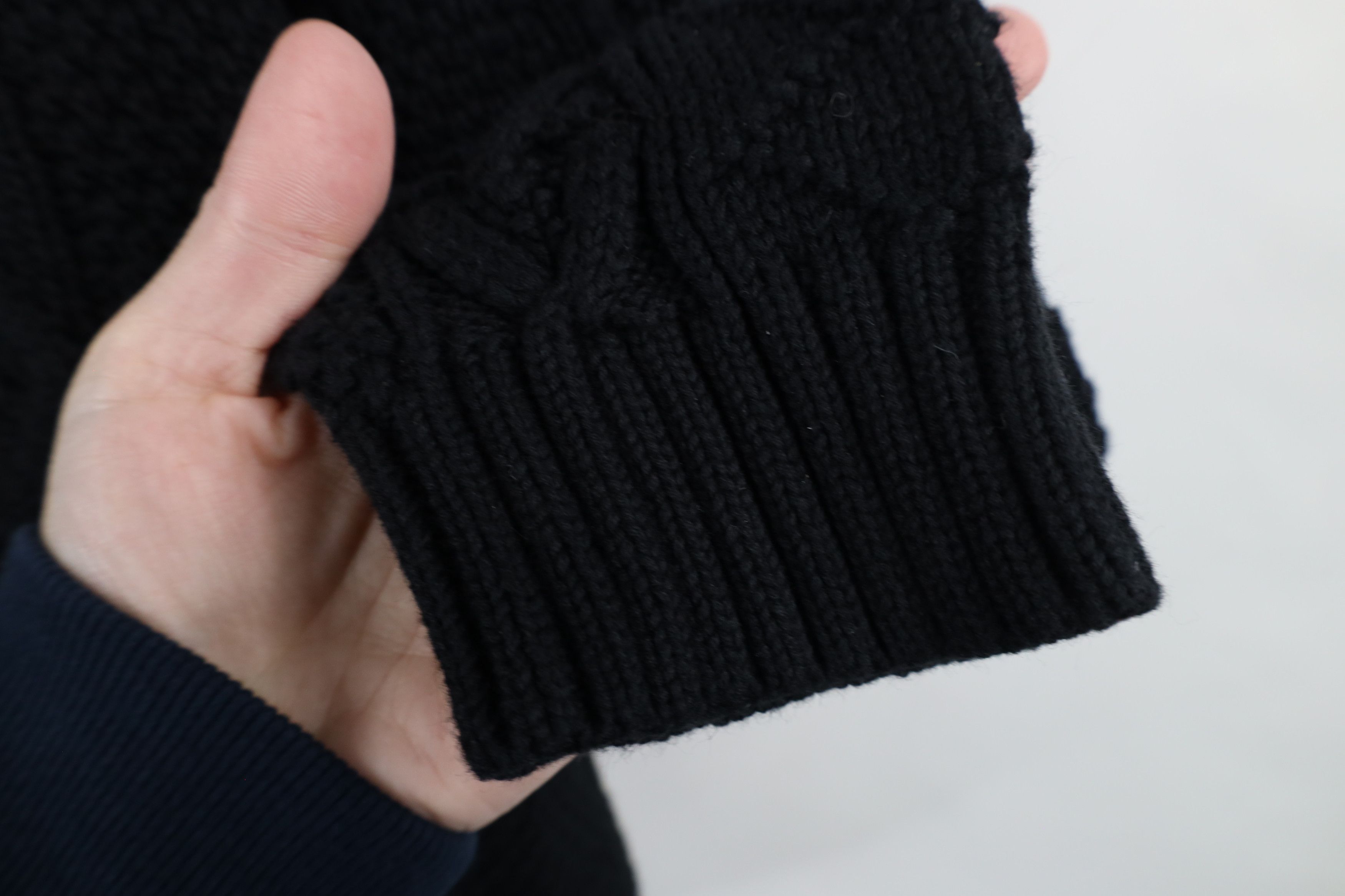 Ralph Lauren × Vintage Vintage 90s Ralph Lauren Knit Clasp Hook Button Sweater Size L / US 10 / IT 46 - 7 Thumbnail