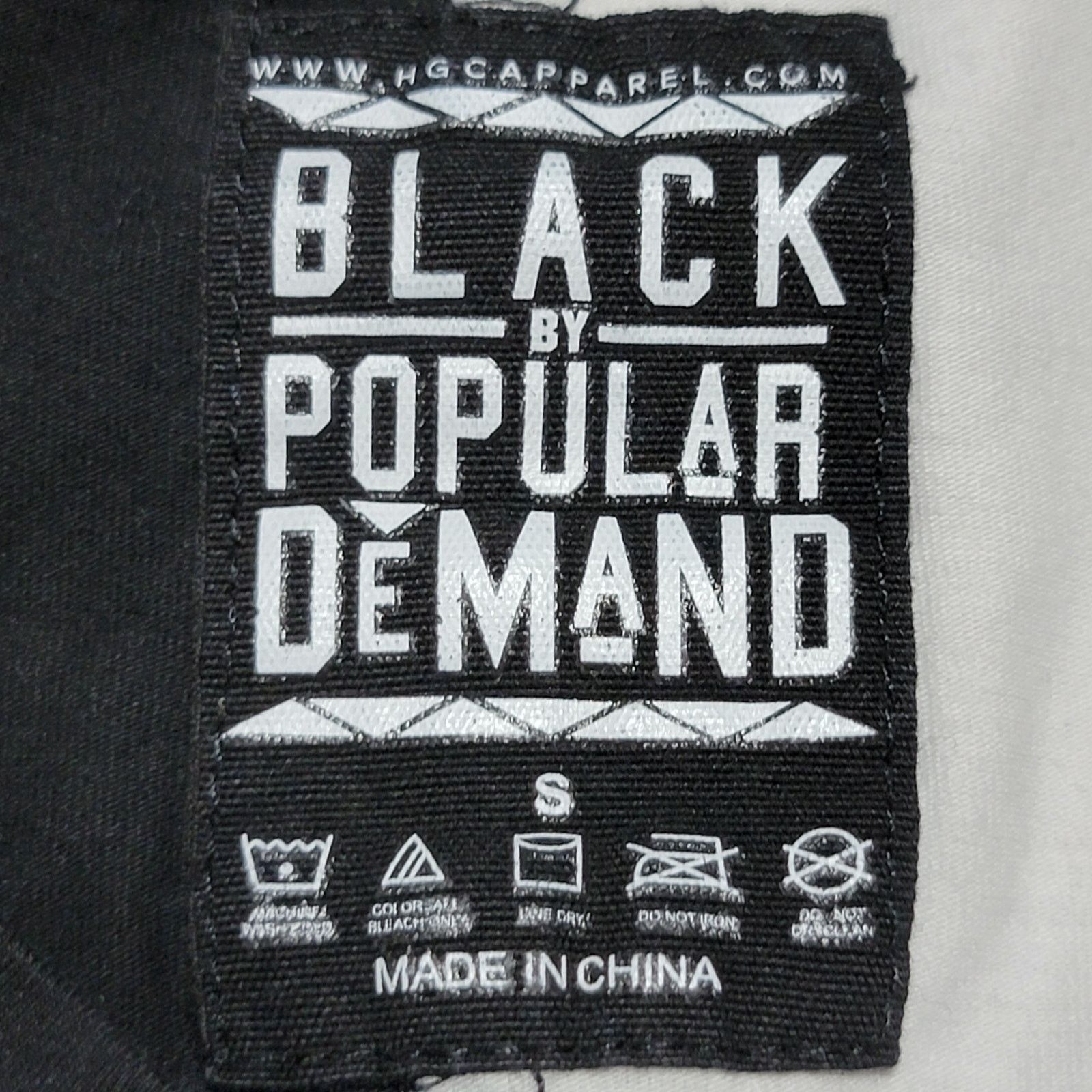 Other HGC Apparel "Black By Popular Demand" Tee - Size Small Size S / US 4 / IT 40 - 4 Thumbnail