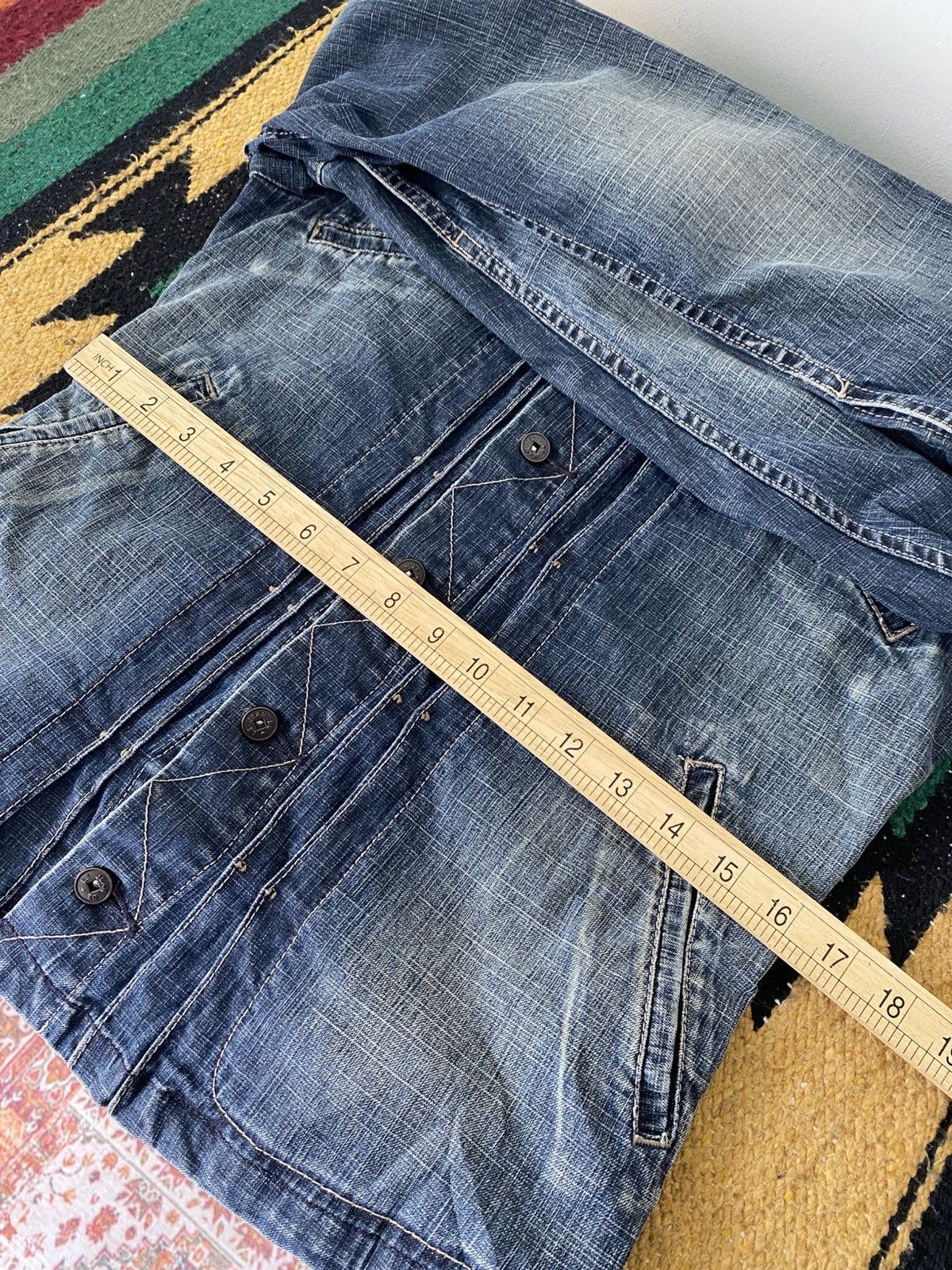 Marithe + Francois Girbaud Marithe Francois Girbaud Vintage 90s Washed Denim Jacket Size US S / EU 44-46 / 1 - 8 Thumbnail