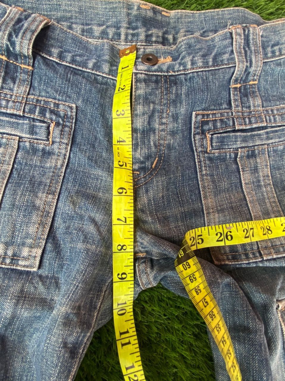 Hysteric Glamour × Japanese Brand Rare Hysteric Glamour Cargo Jogger Denim Pants Size US 31 - 8 Thumbnail