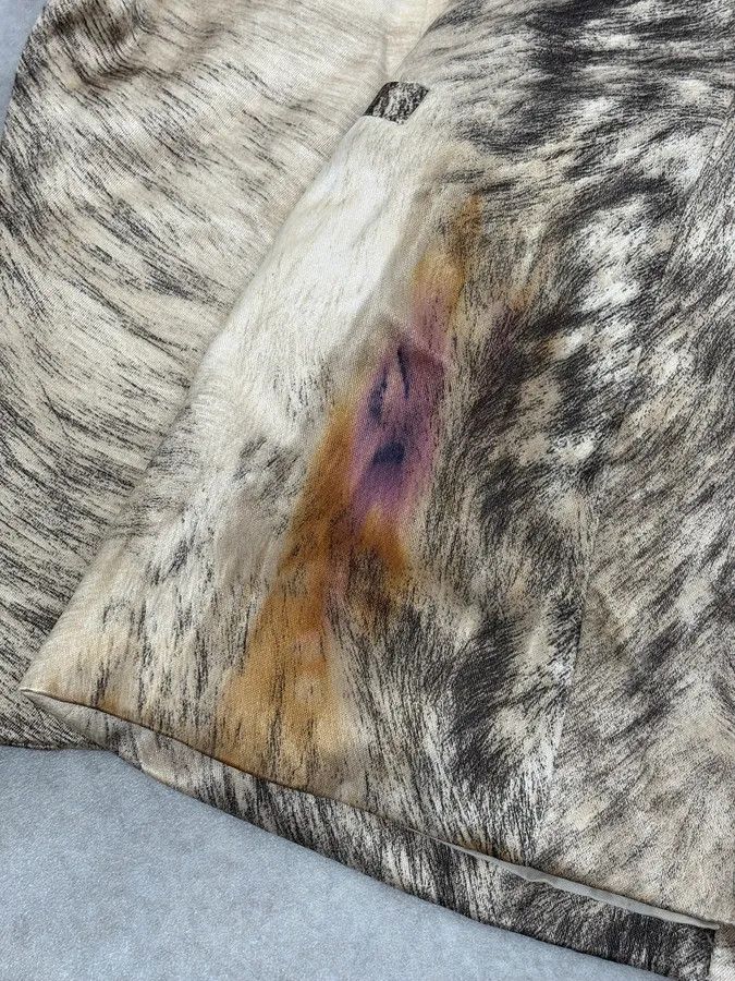 Roberto Cavalli AW1999 Roberto Cavalli Wolf Fur Effect Beige Blazer Jacket Size M / US 6-8 / IT 42-44 - 11 Thumbnail