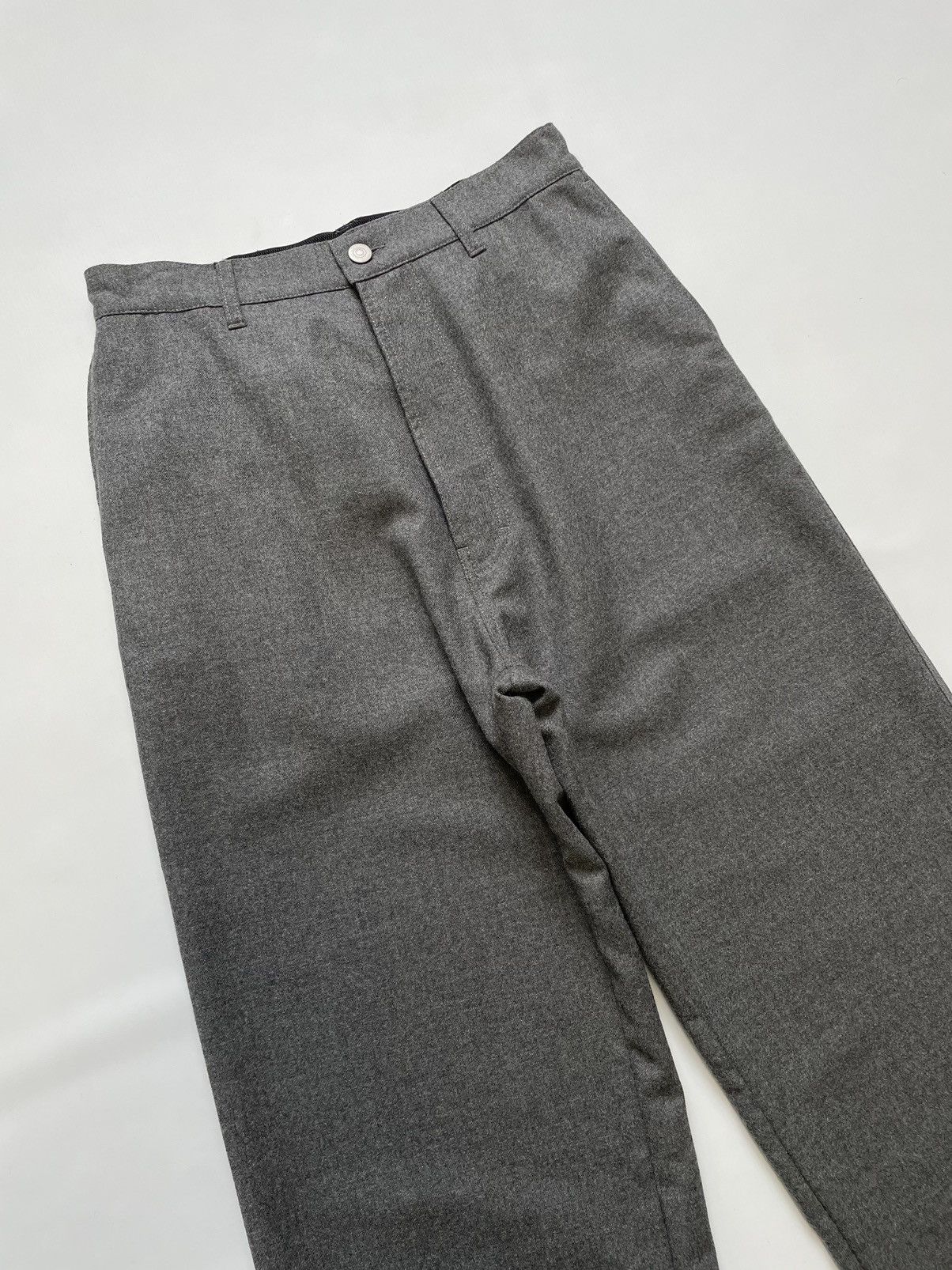 Maison Margiela S/S 23 Wide Leg Wool Utility Trousers Size US 30 / EU 46 - 7 Thumbnail