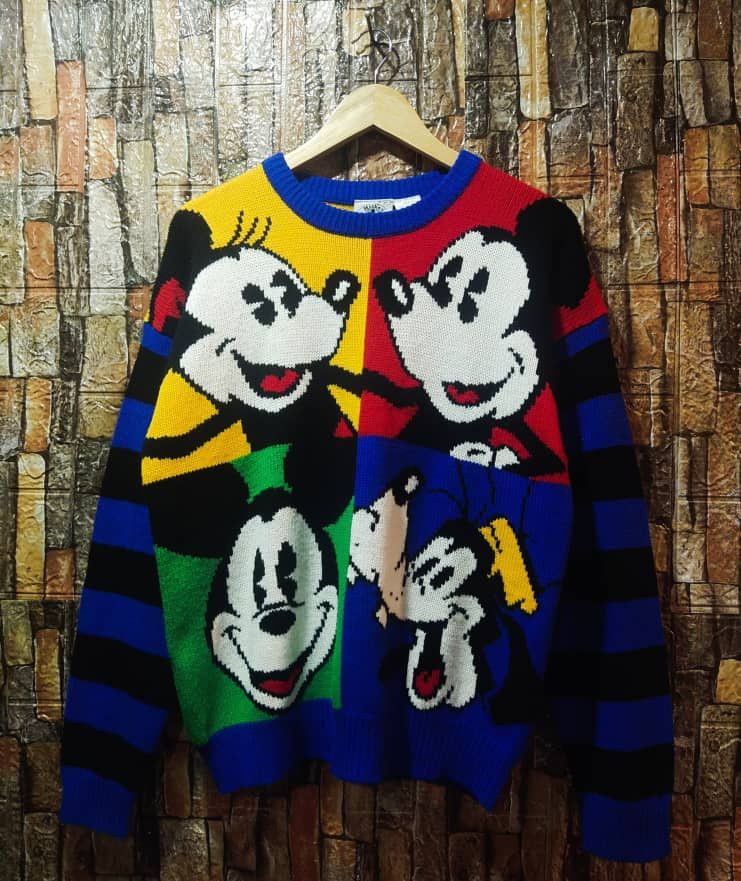 Mickey & Co. Vintage 90s mickey&co sweaters Size L / US 10 / IT 46 - 1 Thumbnail