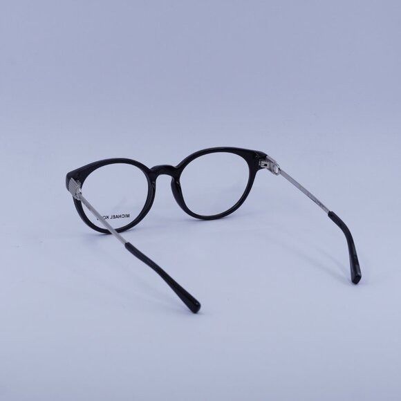 Michael Kors Michael Kors MK4048 3163 Kea Eyeglasses Black/Silver 51mm Size ONE SIZE - 7 Thumbnail