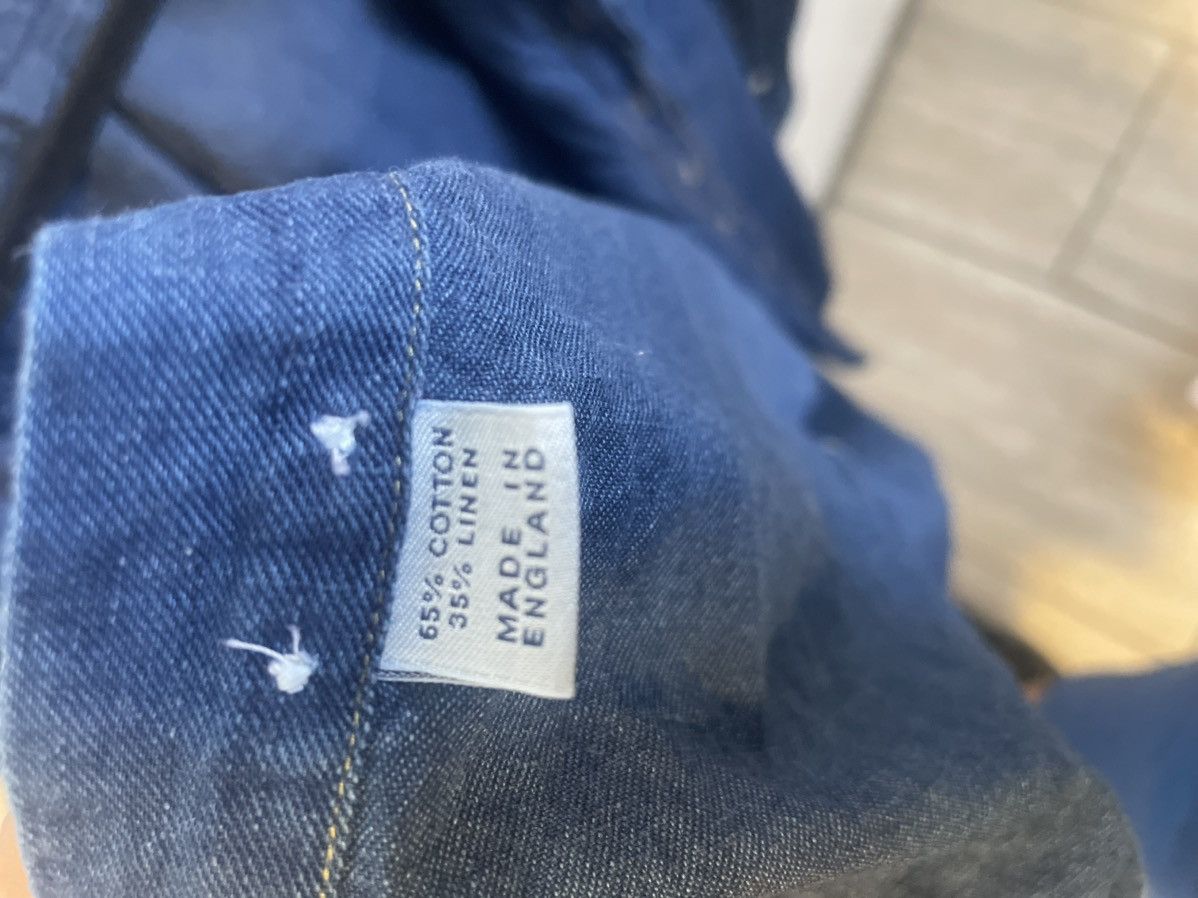 Drake's Drake's Indigo Workshirt Size US XS / EU 42 / 0 - 6 Thumbnail
