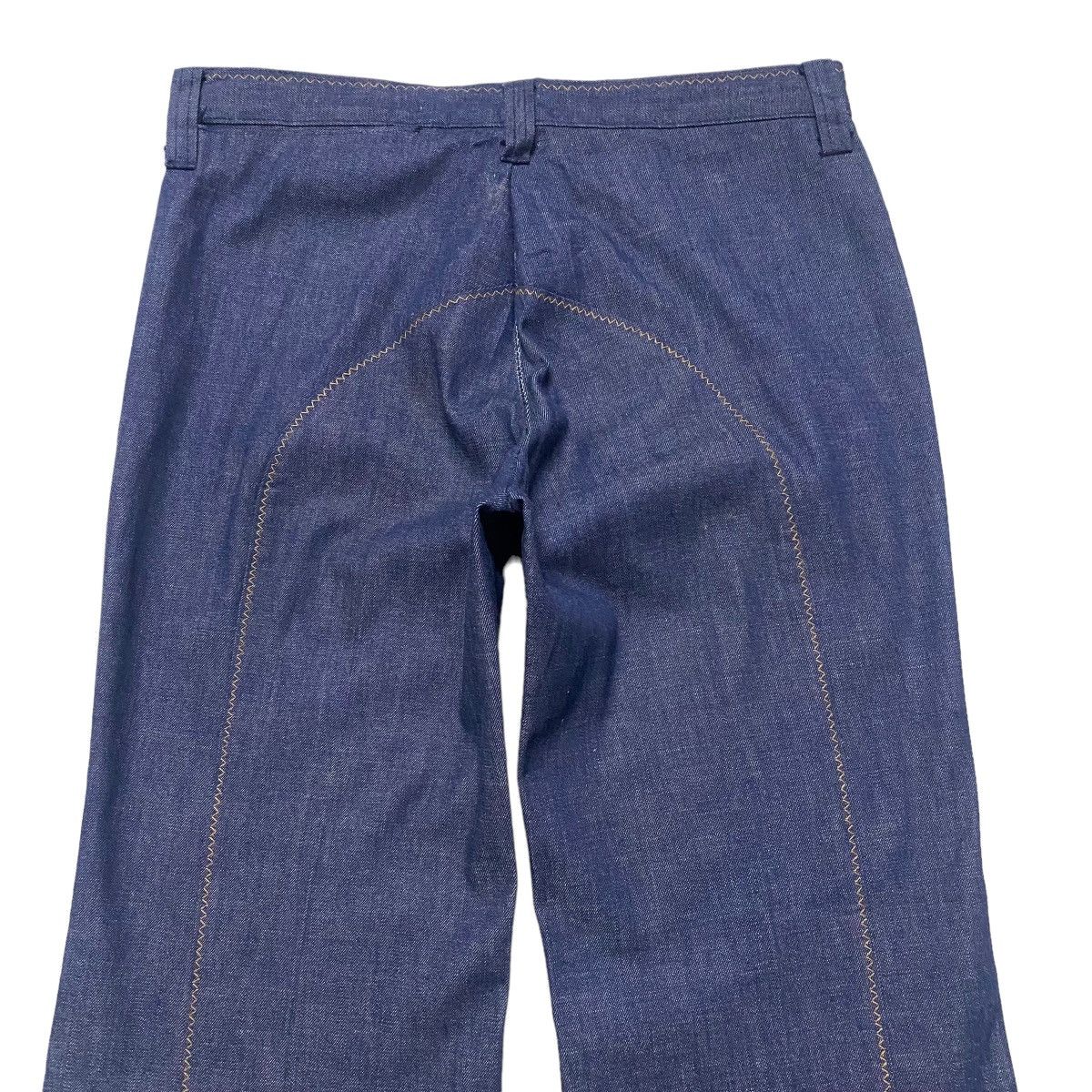 Sears Vintage 60s Sears Kings Road Denim Super Flare Jeans Size US 31 - 10 Thumbnail