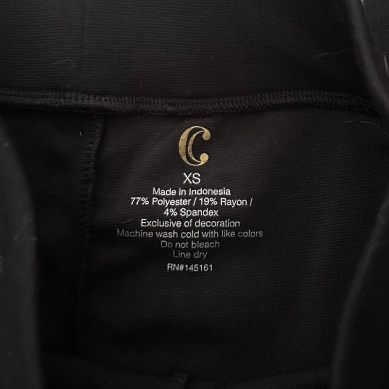 Other charming charlie black pleather leggings Size 24" / US 00 / IT 34 - 3 Thumbnail