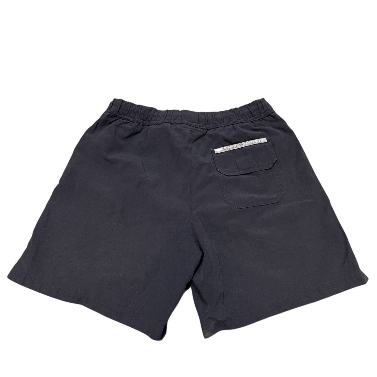 Emporio Armani Rare Vintage Emporio Armani Swimwear Logo Patch Board Shorts Size US 26 / EU 42 - 2 Thumbnail