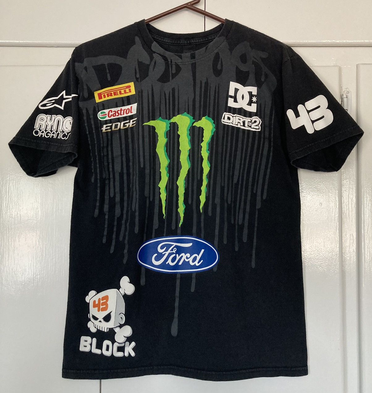 DC DC SHOES MONSTER ENERGY KEN BLOCK T SHIRT ALPINESTARS RACING Size US M / EU 48-50 / 2 - 1 Thumbnail