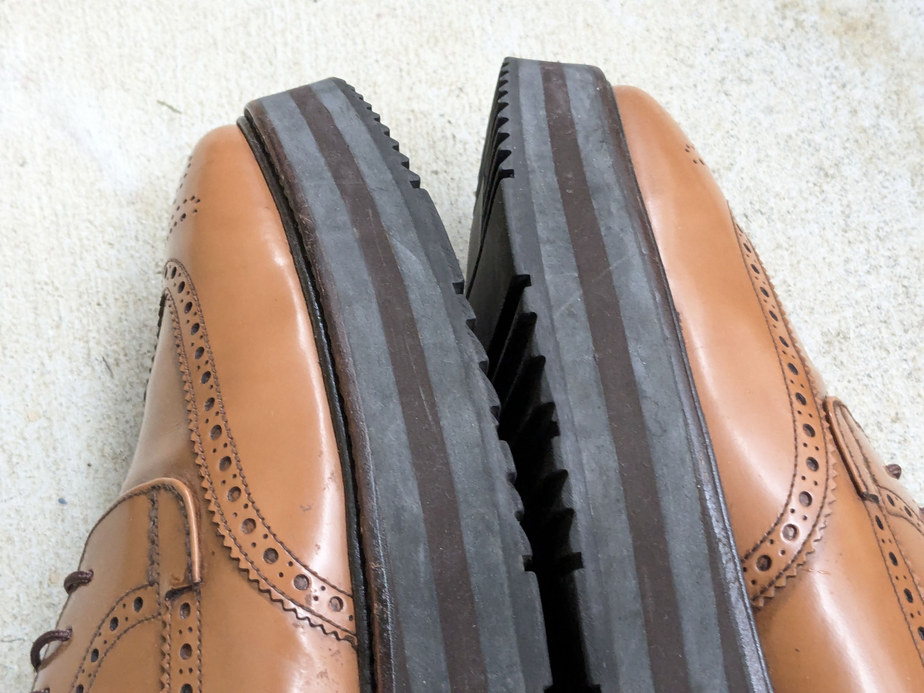 Prada Prada Brogues Brown Leather 9 Platform Size US 9 / EU 42 - 7 Thumbnail