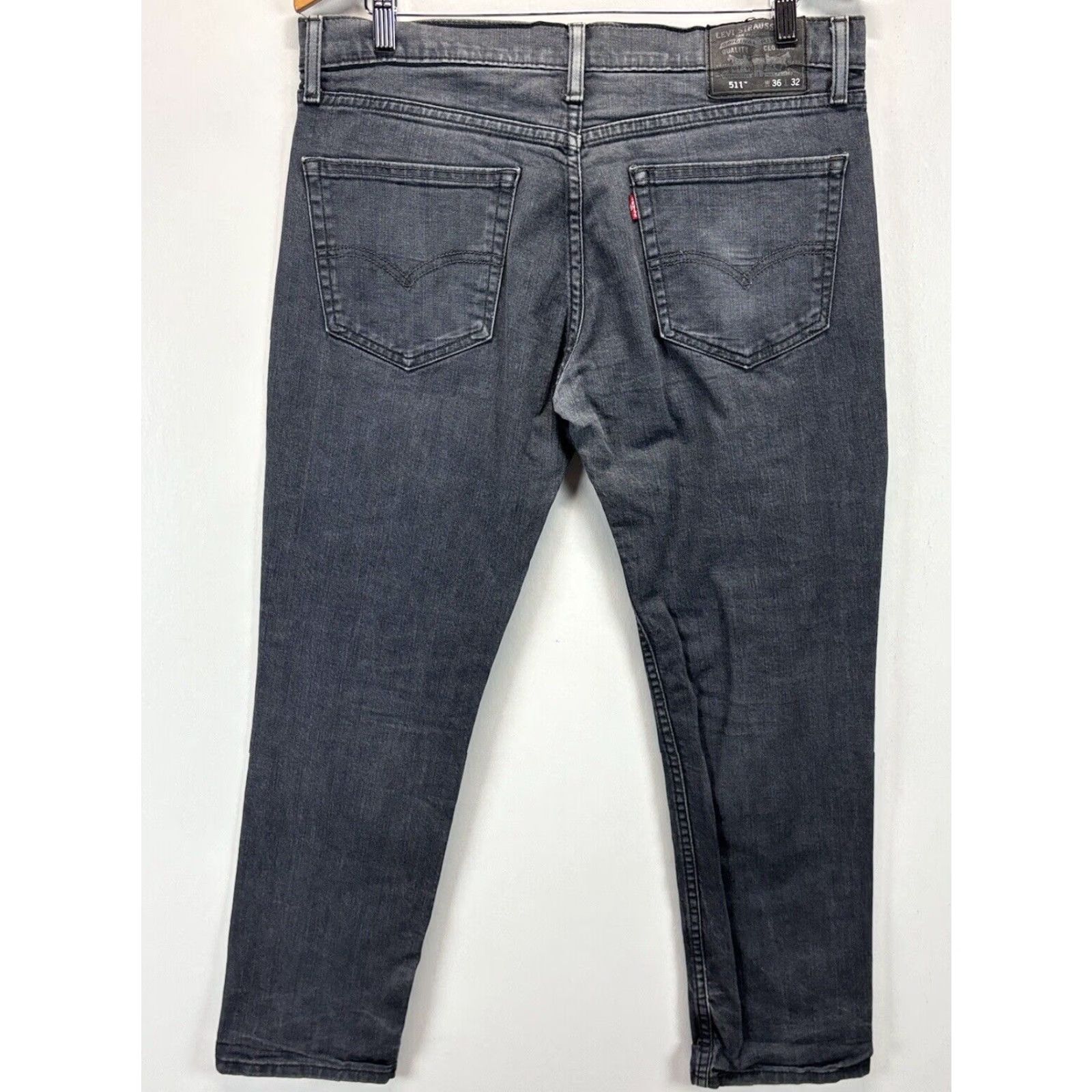 Levi's Levi's 511 Jeans Men's Straight Black 36x32 Size US 36 / EU 52 - 3 Thumbnail