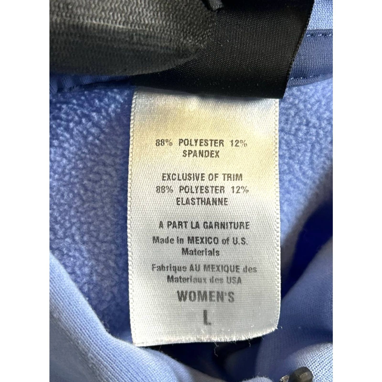 Patagonia Patagonia Capilene Ew Sweater Womens Large Blue Quarter Zip Fleece Size L / US 10 / IT 46 - 5 Thumbnail