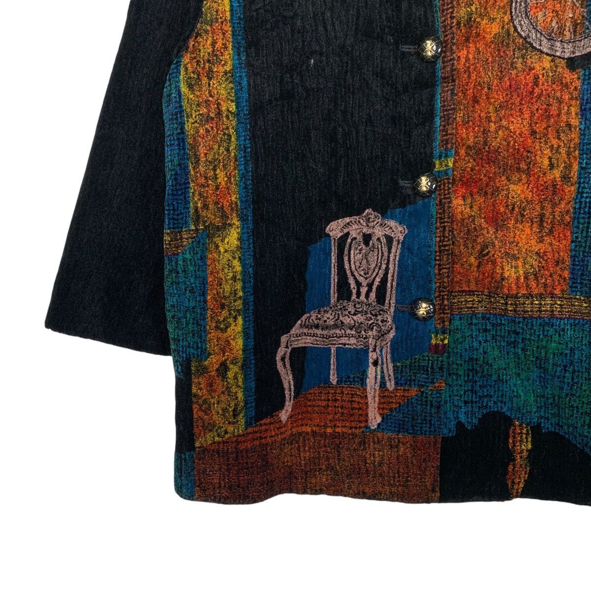Japanese Brand Nice Design Japanese Brand Abstract Multicolor Jacket Size L / US 10 / IT 46 - 3 Thumbnail