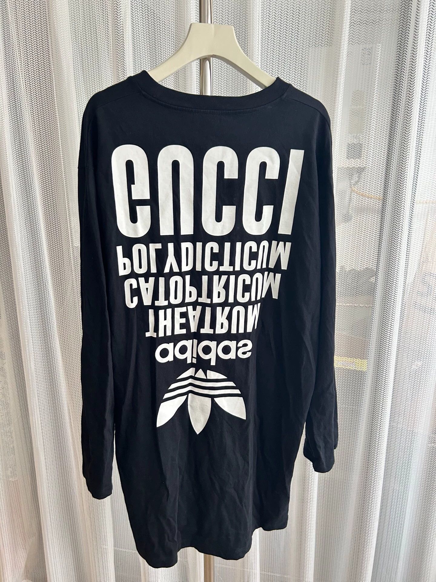Gucci Gucci x Adidas long sleeve T-shirt dress Size S Size S / US 4 / IT 40 - 3 Thumbnail