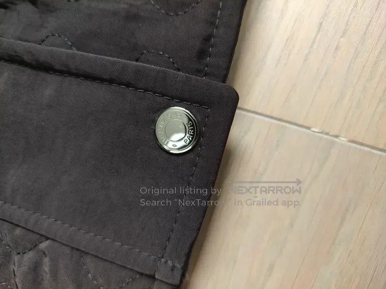 Hermes Hermes Caramel Quilted Jacket Size 4XL / US 24-26 - 6 Thumbnail