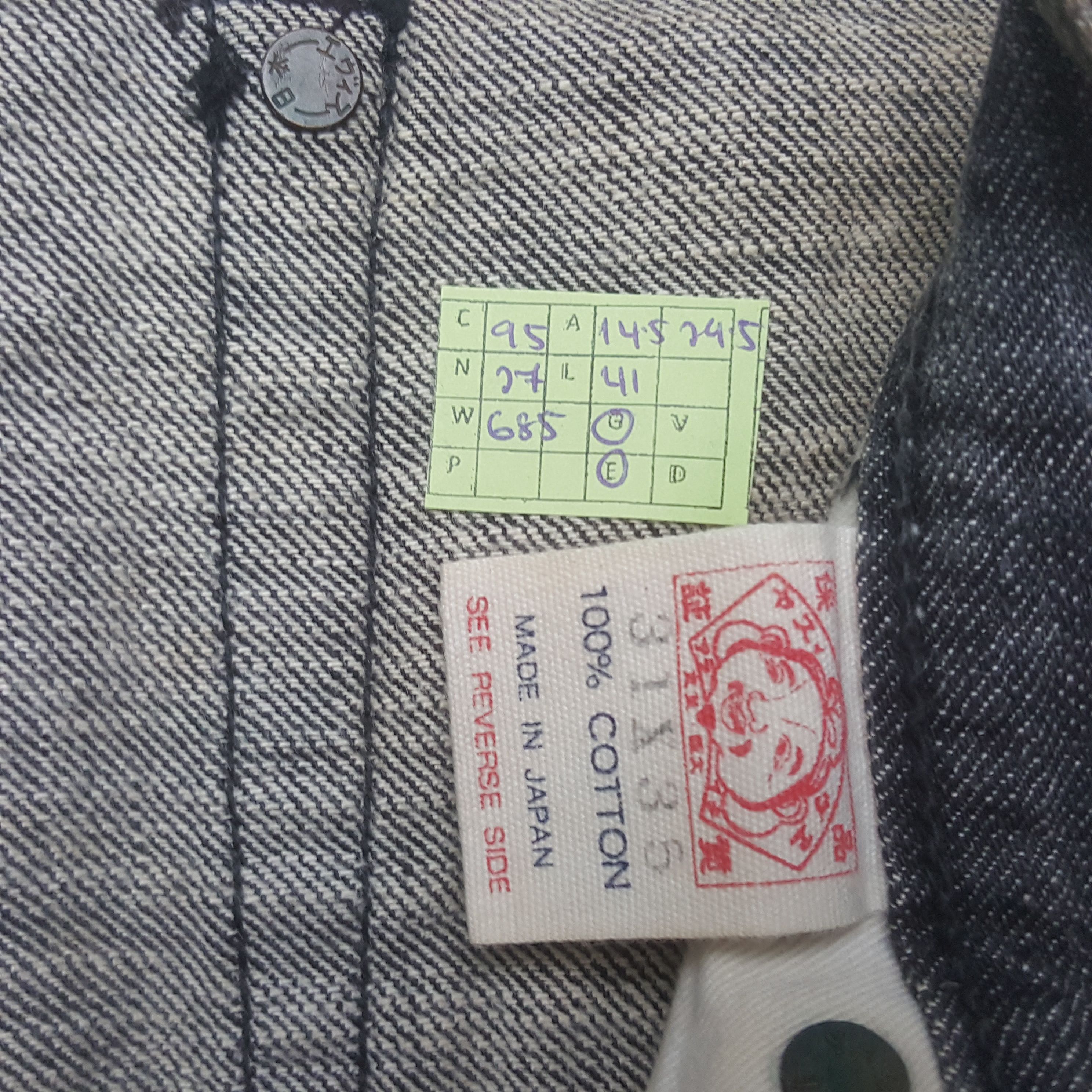 Evisu × Japanese Brand × Vintage Vintage Evisu Japanese Brand Daicock Custom Art Denim Jeans Size US 29 - 8 Thumbnail