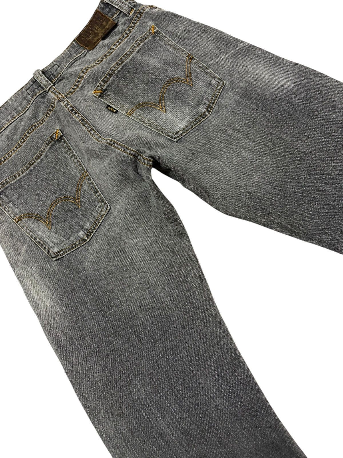 Edwin Vtg Edwin Japan 503 Distressed Jeans Size US 30 / EU 46 - 6 Thumbnail