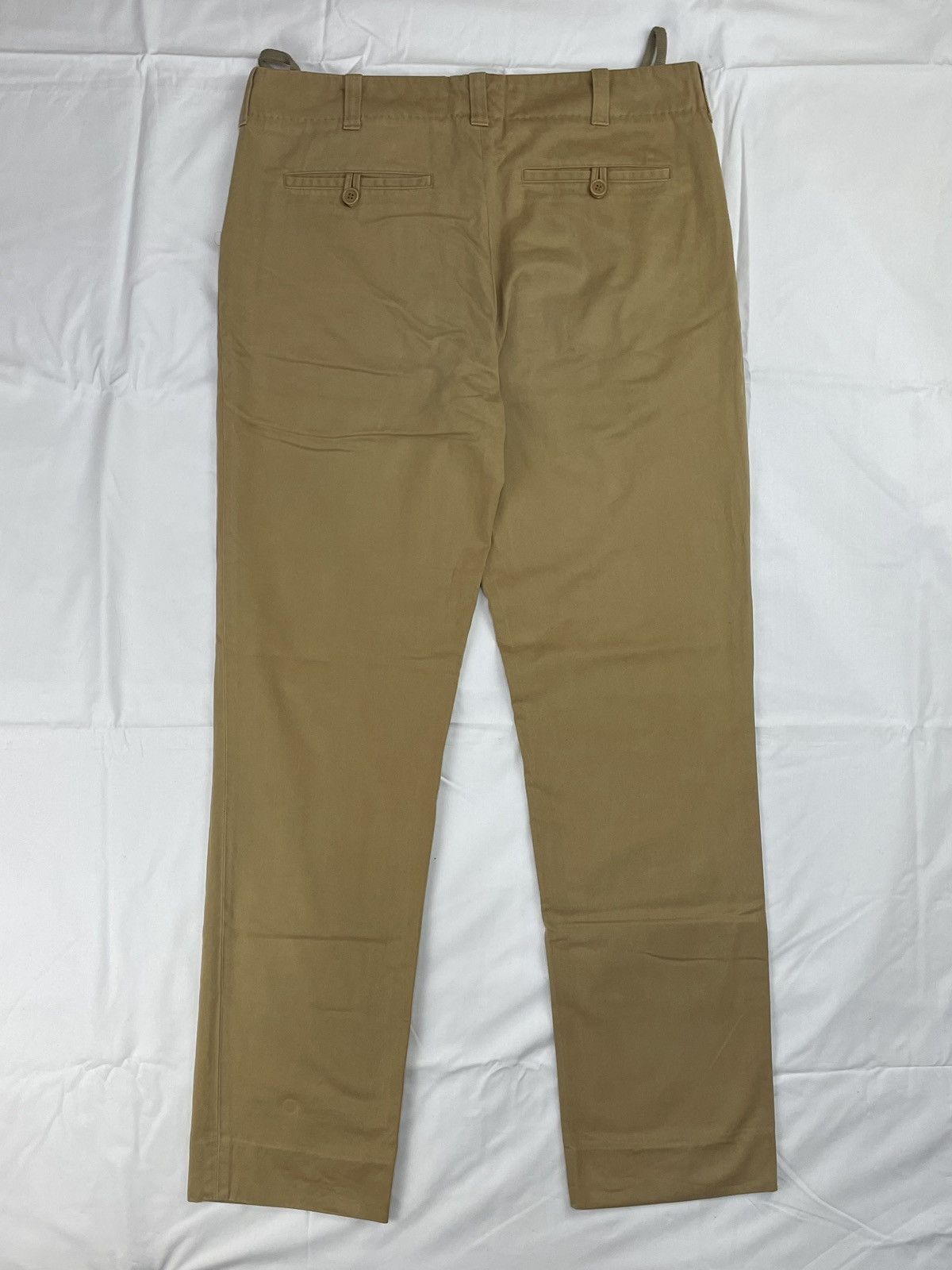 Helmut Lang 2004 Helmut Lang Hand Stitch Tailored Khaki Pants Vintage Size US 33 - 2 Thumbnail