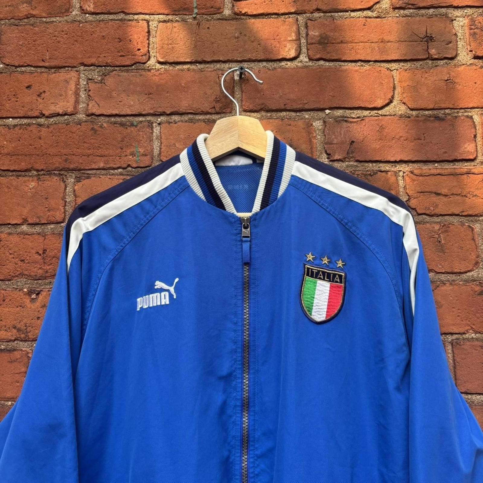 Puma vintage puma Italian zip up track jacket 00s M Size US M / EU 48-50 / 2 - 2 Thumbnail
