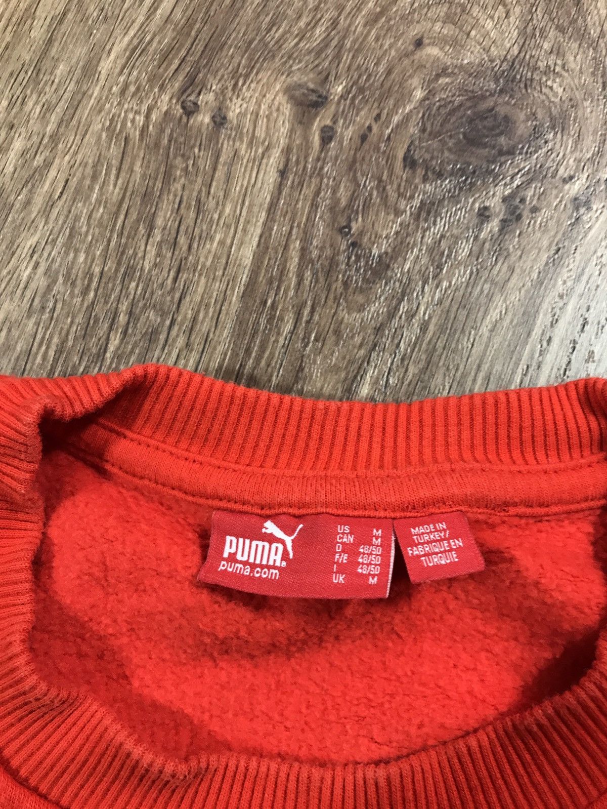 Ferrari × Puma × Vintage Puma Ferrari Vintage Sweatshirt Size M Size US M / EU 48-50 / 2 - 9 Thumbnail