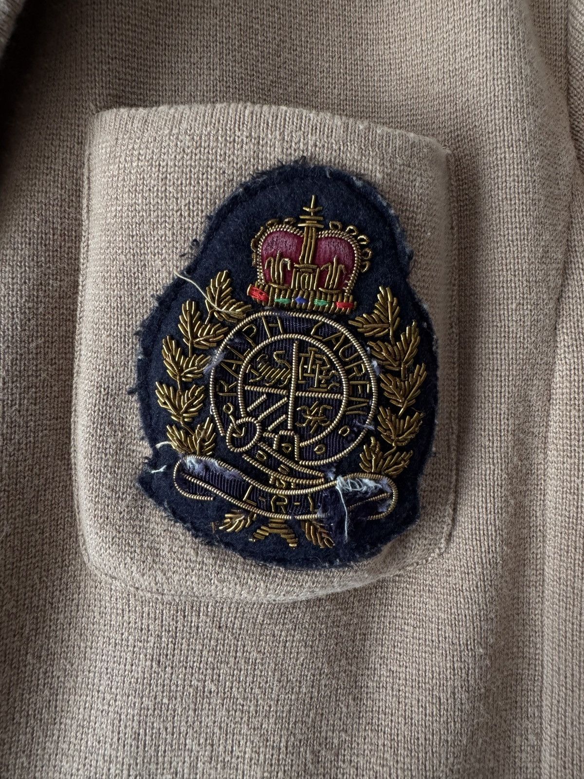Polo Ralph Lauren 🔥 Ralph Lauren Black Label Bullion Crest Blazer Size 3XL / US 20-22 - 4 Thumbnail