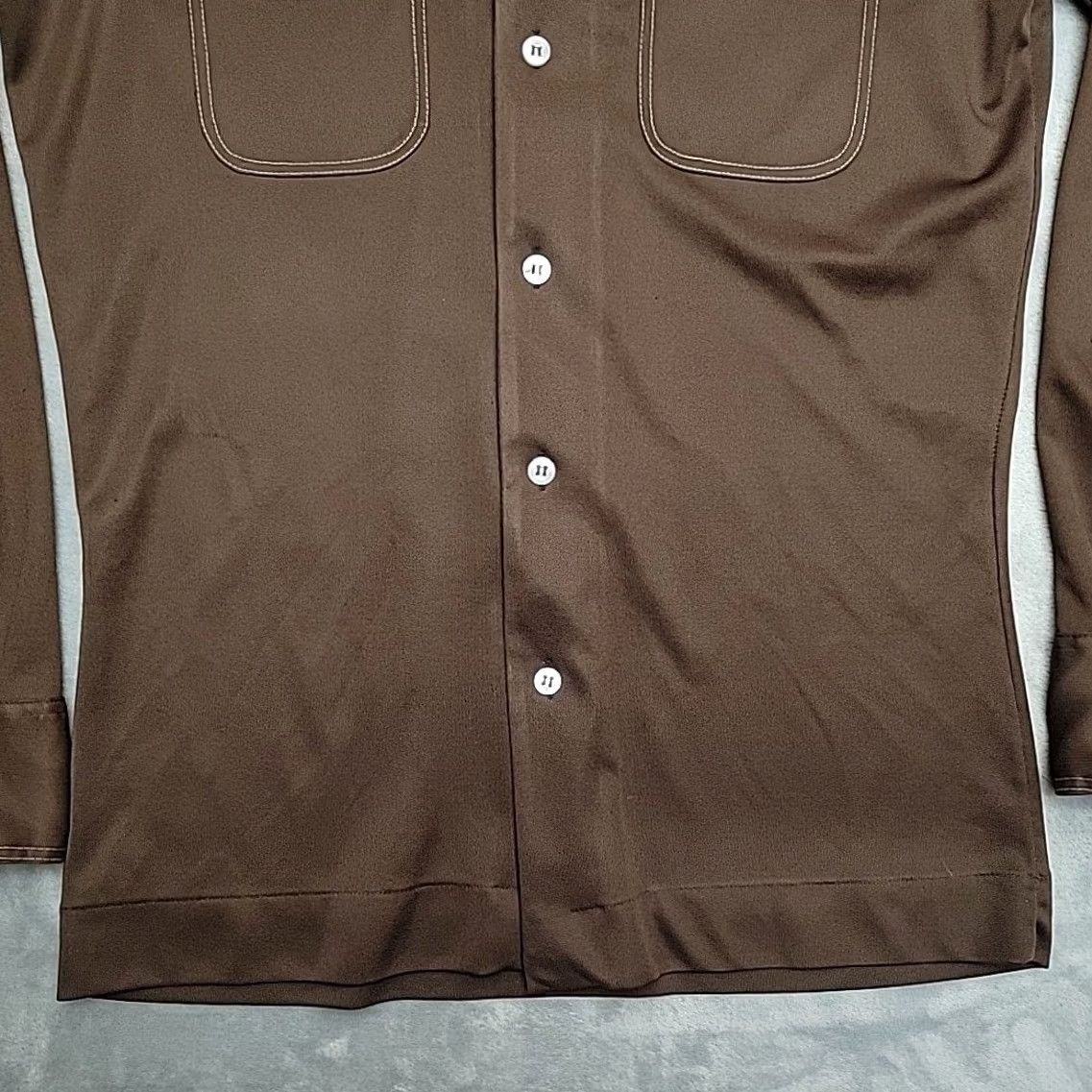 Vintage VINTAGE joel California Shirt Mens M Brown Western Disco Contrast Stitch 70s Size US M / EU 48-50 / 2 - 2 Thumbnail