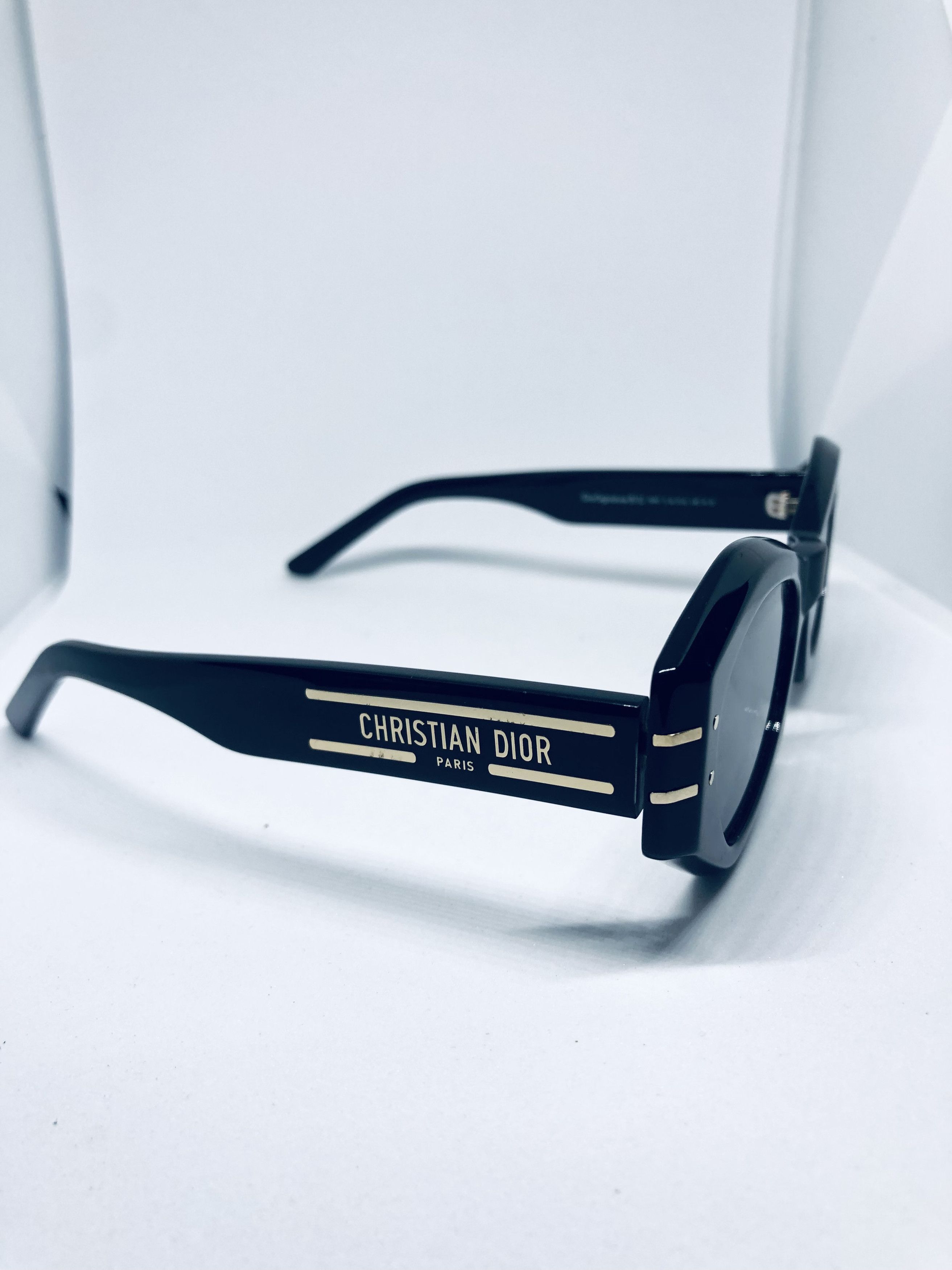 Dior Dior Signature B1U Black/Grey Butterfly Frame Women's Size ONE SIZE - 6 Thumbnail