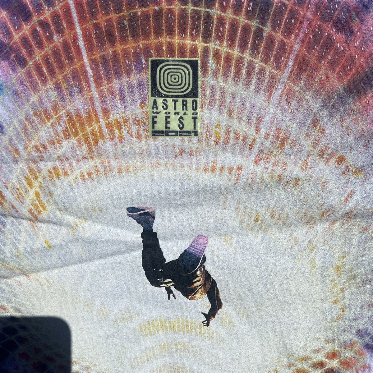 Travis Scott 2021 Travis Scott Astroworld fest “Flame” tiedye T Size US XL / EU 56 / 4 - 5 Thumbnail