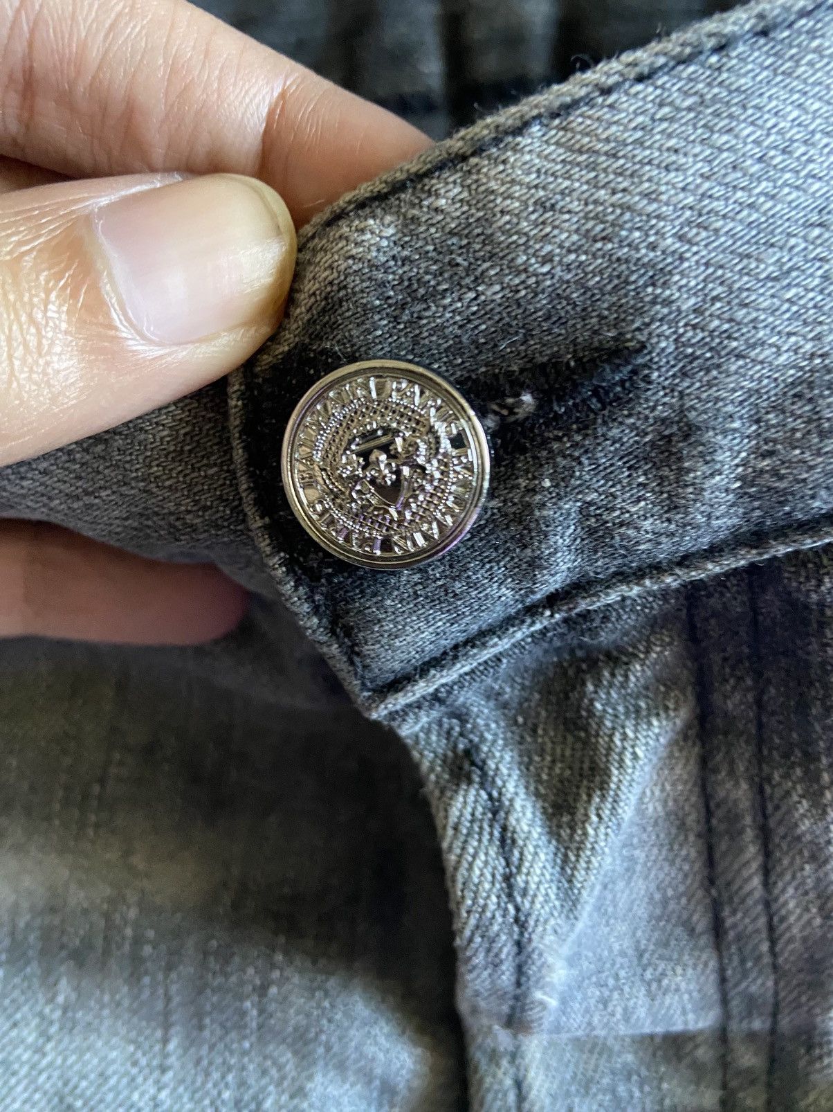 Balmain Balmain Grey Mens Jeans size 32 Size US 32 / EU 48 - 5 Thumbnail