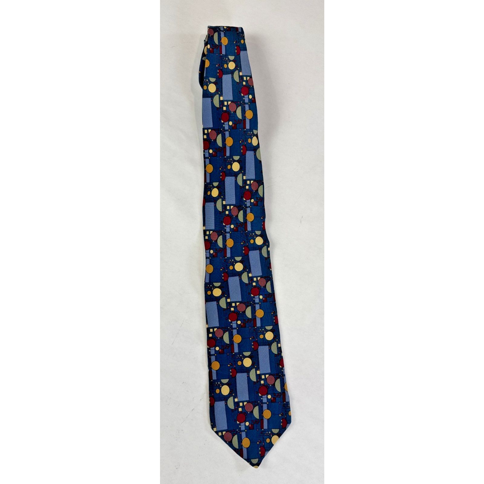 Other VTG Frank Lloyd Wright Tie 100% Silk Made Italy Confetti Size ONE SIZE - 6 Thumbnail