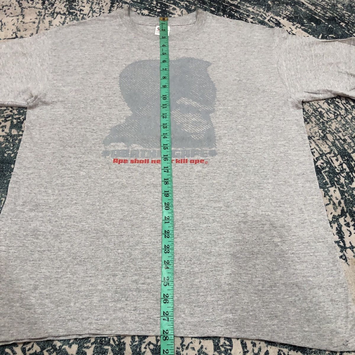 Bape Vintage 90s A Bathing Ape General Ape shall Never Kill Ape Size US L / EU 52-54 / 3 - 12 Thumbnail