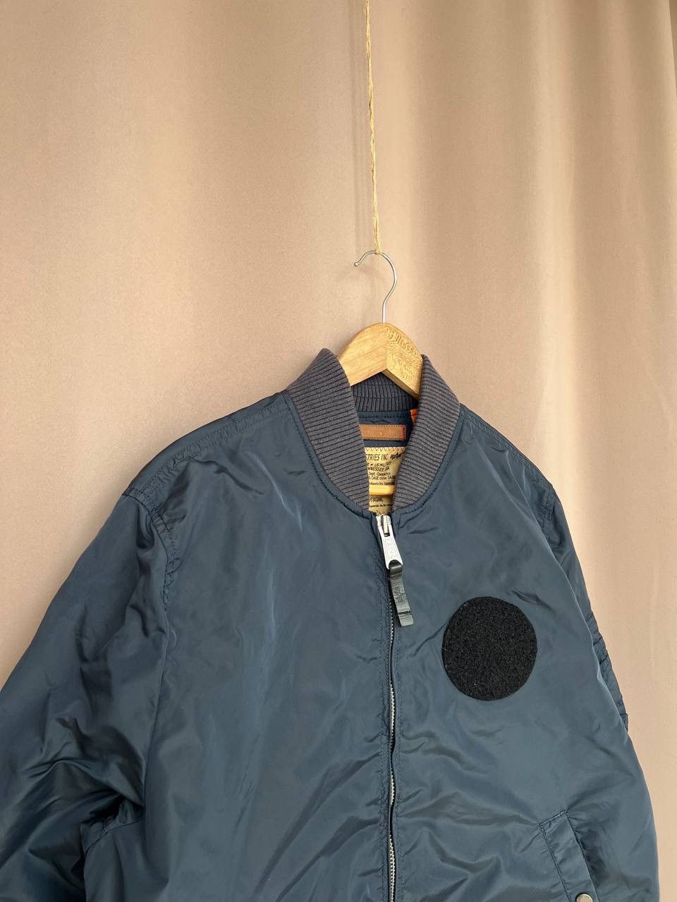 Alpha Industries Alpha Industries Mens Full Zip Bomber Jacket Size M Aviator Size US M / EU 48-50 / 2 - 3 Thumbnail