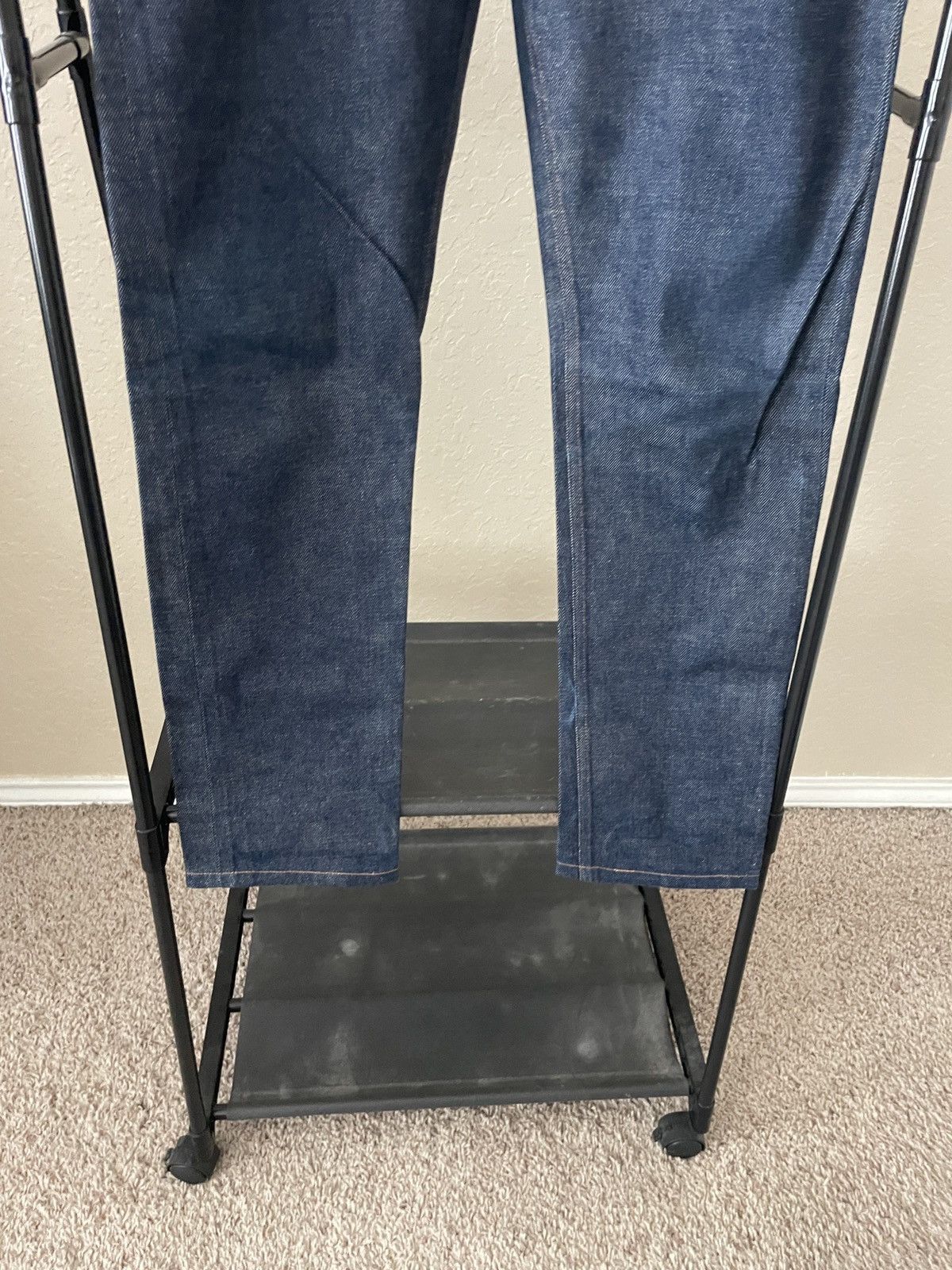Sandro DK denim Selvedge Button Fly jeans Size US 35 - 3 Thumbnail