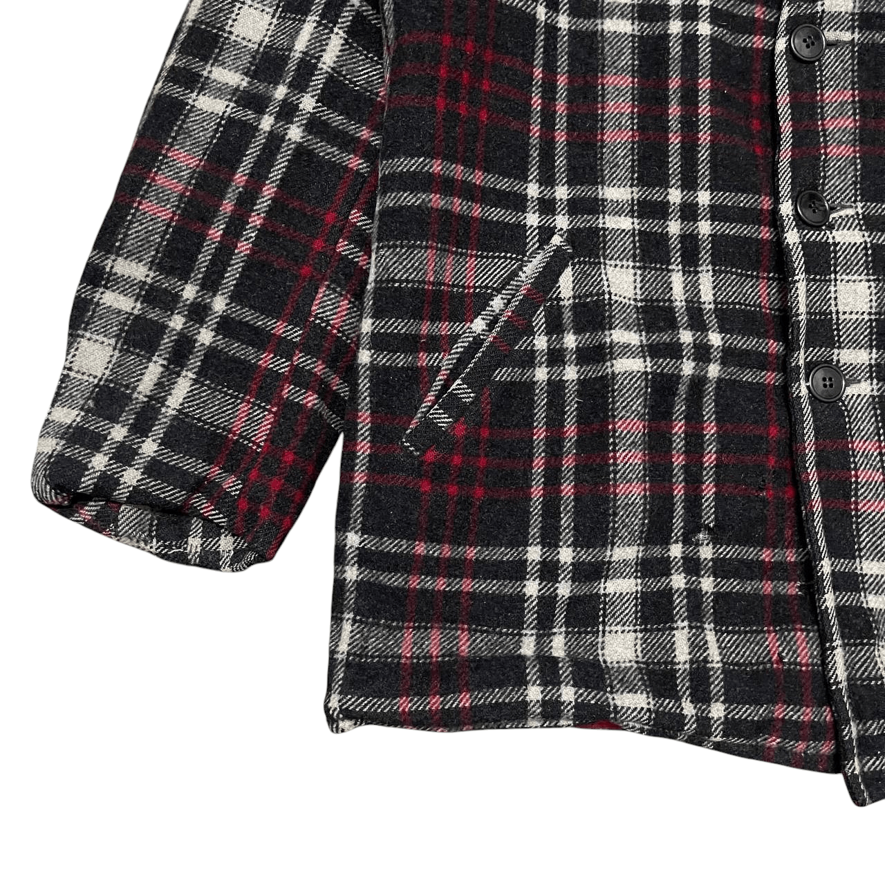 Chippewa Vintage 40's Chippewa Woolen Mills Checkered Wool Coat Size US M / EU 48-50 / 2 - 3 Thumbnail