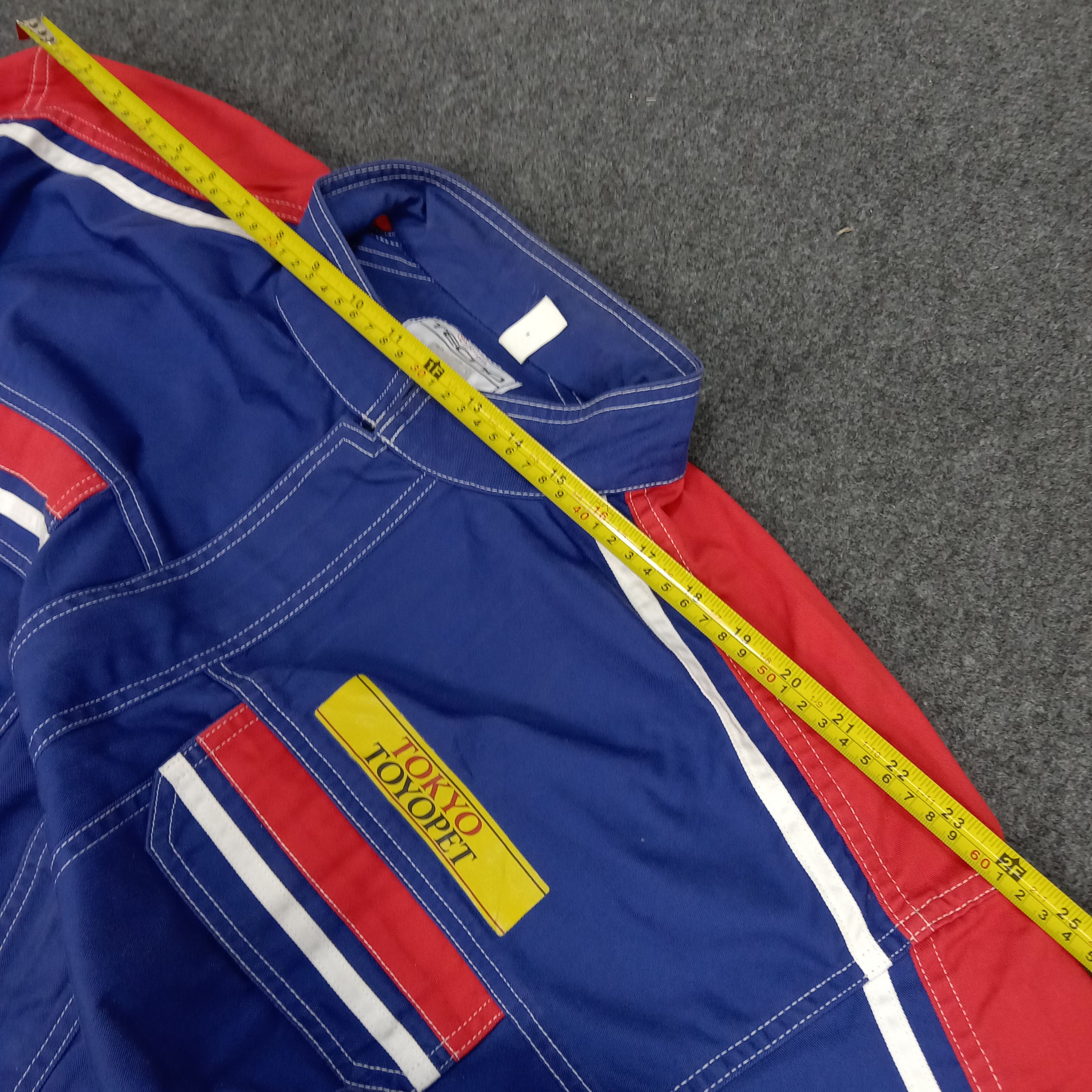 Japanese Brand × Vintage Toyota Tecno Japanese Racing Team Coverall Jacket Size US XXL / EU 58 / 5 - 11 Thumbnail