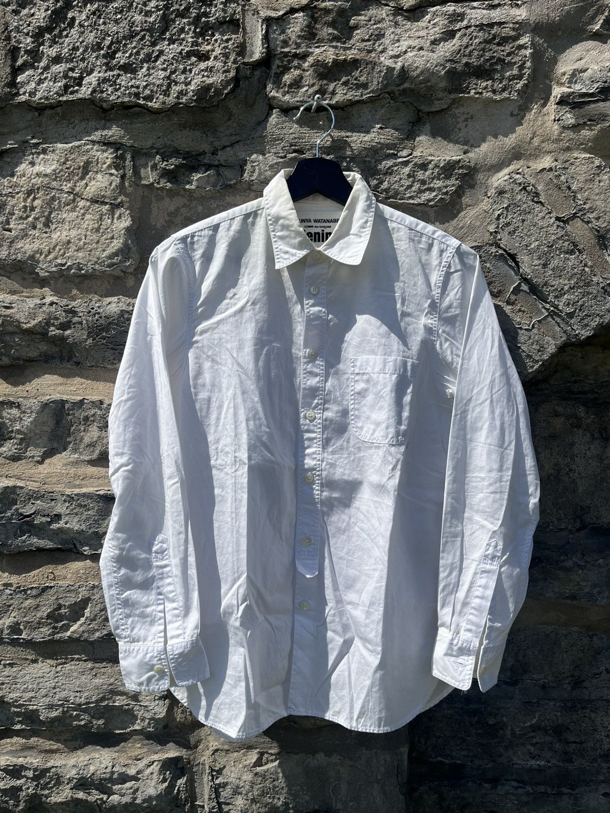 Junya Watanabe COMME des GARÇONS シワ加工シャツ 16AW JUNYA WATANABE COMME des GARCONS MAN / Pat