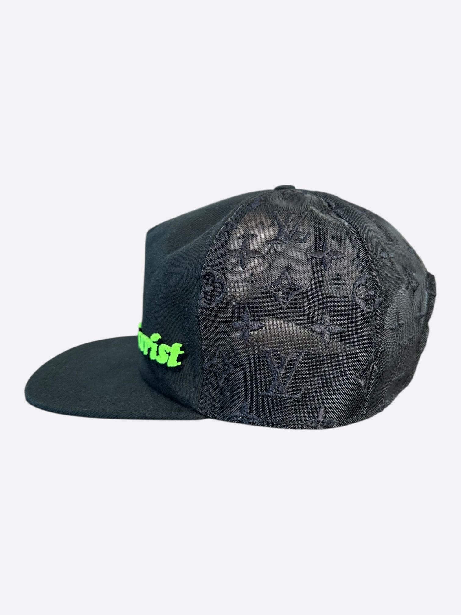 Louis Vuitton Louis Vuitton Black & Green Tourist Vs. Purist Monogram Hat Size ONE SIZE - 4 Thumbnail
