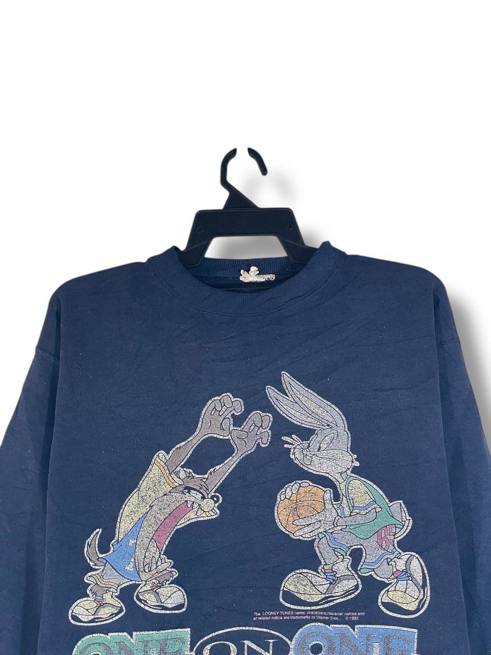 Other Vintage 90s 1993 bugs bunny tazmania sweatshirt size L Size US M / EU 48-50 / 2 - 2 Thumbnail