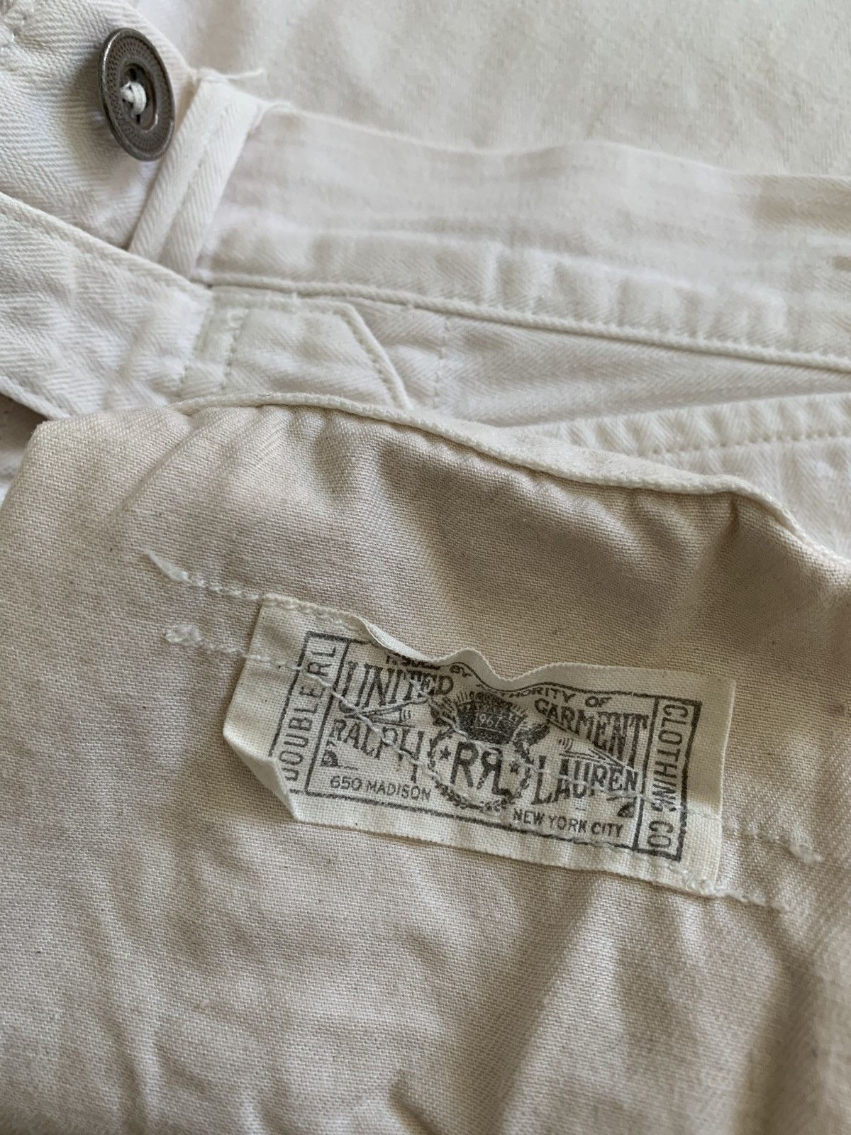 RRL Ralph Lauren RRL Military Double Knee HBT Buckle Back Pants Size US 34 / EU 50 - 9 Thumbnail