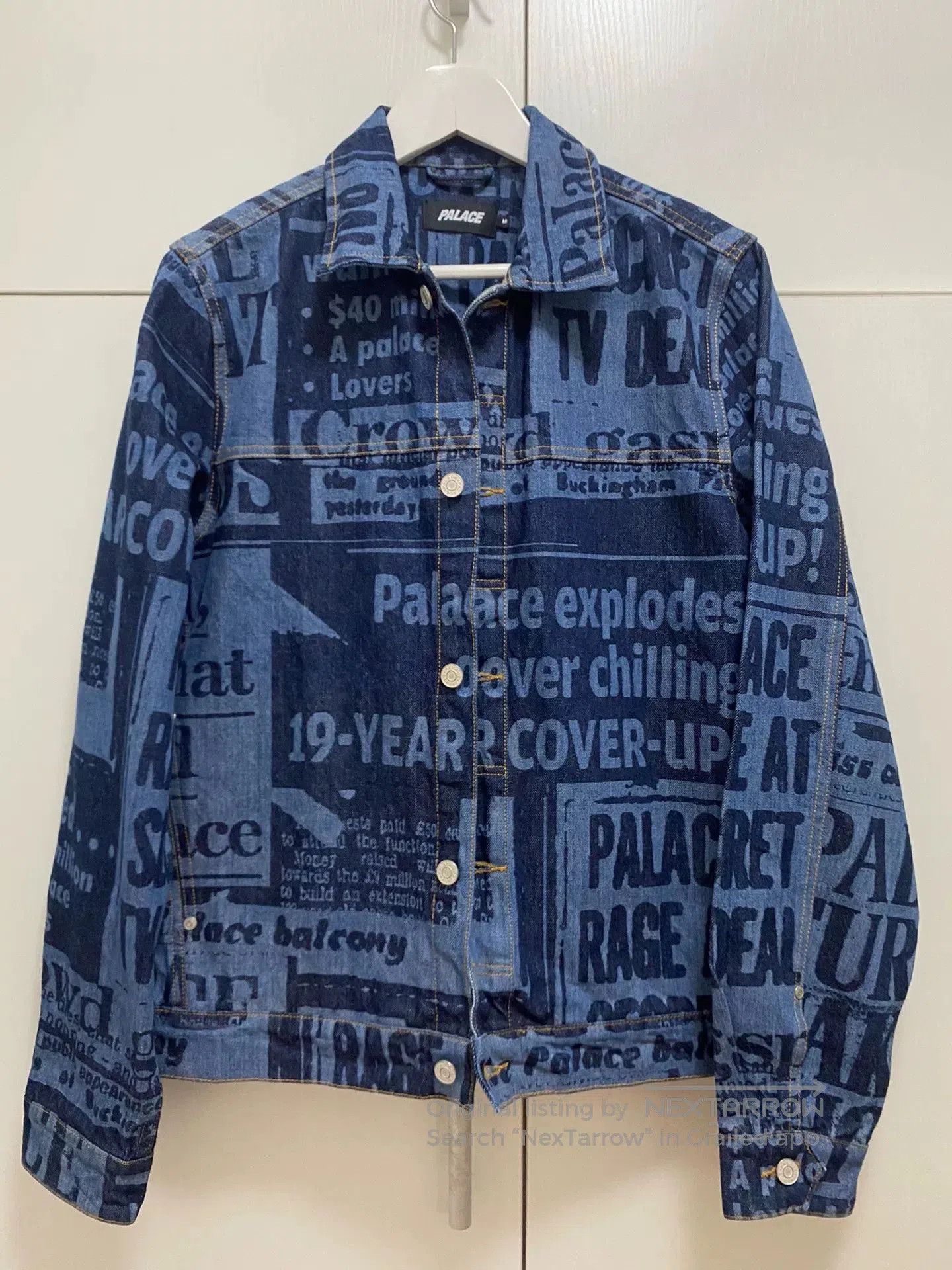 Palace Palace Type P denim jacket “deer print” | Grailed